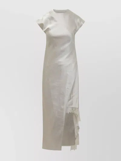 JW ANDERSON ASYMMETRIC LAYERED MAXI DRESS