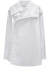 Jw Anderson Shirt With Oversized Collar In White