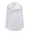 Jw Anderson Shirt With Oversized Collar In White