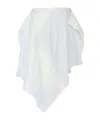Jw Anderson Asymmetrical Skirt In White