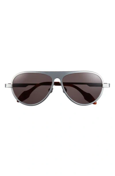 Jw Anderson Aviator Sunglasses In Gray