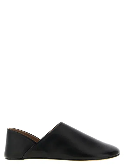 JW ANDERSON BABOUCHE FLAT SHOES BLACK
