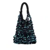 Jw Anderson J. W. Anderson Aquatic Green Sequin Hobo Bag