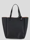 Jw Anderson Corner Tote In Black