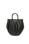 Jw Anderson J.w. Anderson Small Punch Tote Bag In Nero