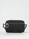 Jw Anderson Logo Canvas Crossbody Bag In Black