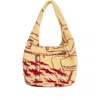 Jw Anderson Shoulder Bag With Beaded Design In Multi