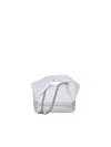 Jw Anderson Embellished Twister Small Tote Bag In White