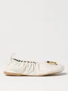 JW ANDERSON BALLET FLATS JW ANDERSON WOMAN COLOR WHITE,F52320001