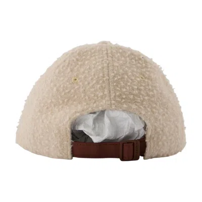Jw Anderson Baseball Cap In Brown