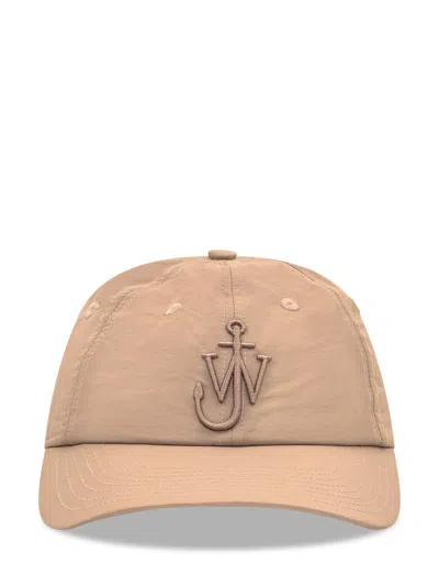 Jw Anderson Baseball Cap In Beige