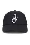 Jw Anderson Baseball Cap In Black