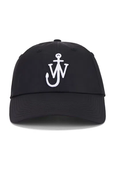 Jw Anderson Baseball Cap In Black