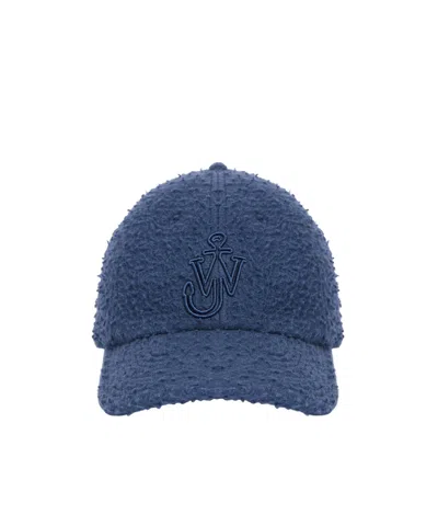 Jw Anderson Baseball Cap In Blue