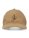 Jw Anderson Baseball Cap In Brown