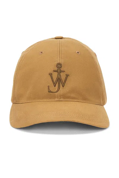 Jw Anderson Baseball Cap In Brown