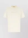 Jw Anderson Basic Crew Neck Short Sleeve Top In White