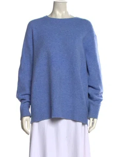 Pre-owned Jw Anderson Bateau Neckline Sweater In Blue