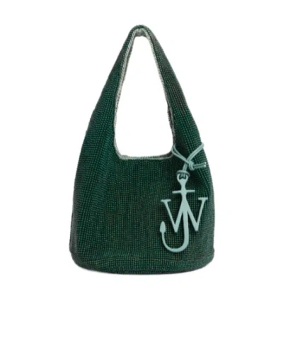 JW ANDERSON BEADED ANCHOR SHOULDER BAG