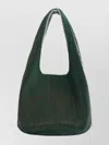 Jw Anderson Beaded Shoulder Bag Structured Shape In Green