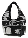 Jw Anderson J. W. Anderson Textured Hobo Bag With Striking Black