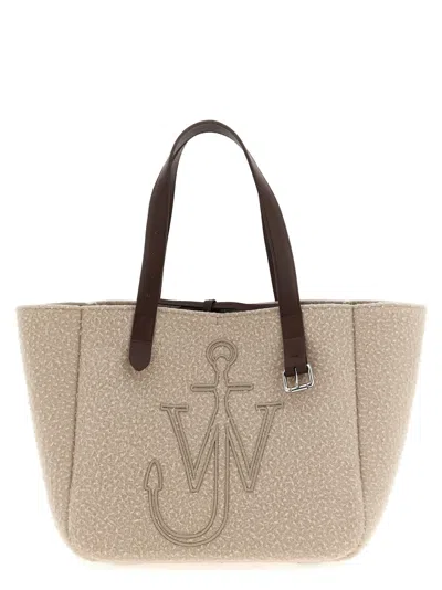 Jw Anderson Beige Belt Tote In Neutral