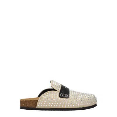 Jw Anderson Beige Leather Slipper