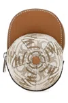 Jw Anderson Cap-shaped Neck Pouch In Beige