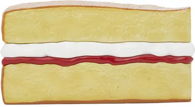 JW ANDERSON BEIGE VICTORIA SPONGE CLUTCH