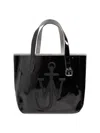 Jw Anderson Coated Denim Belt Tote Bag