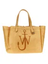 Jw Anderson J.w.anderson 'belt Tote' Large Shopping Bag In Beige