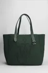 Jw Anderson Belt Tote In Green