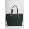 Jw Anderson J.w. Anderson Belt Tote Tote In Green Wool In Green