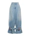 Jw Anderson Belt-loop Jeans In Blue