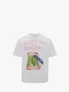 Jw Anderson Best In Show Oversized T-shirt In White