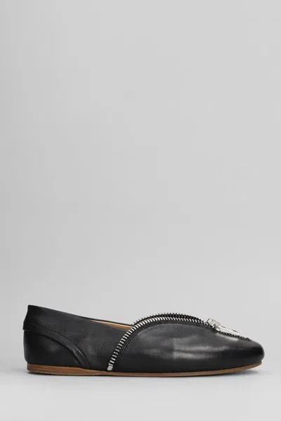 Jw Anderson Biker Ballerina Ballet Flats In Multi