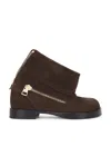 Jw Anderson Biker Foldover Shaft Bootie
