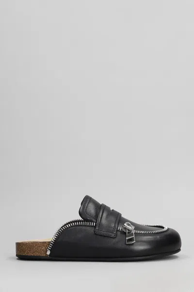 JW ANDERSON JW ANDERSON BIKER LOAFER  SLIPPER-MULE