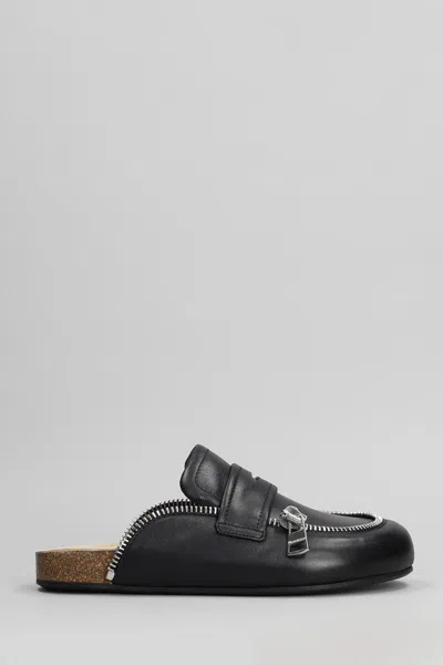 JW ANDERSON JW ANDERSON BIKER LOAFER  SLIPPER-MULE