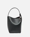 Jw Anderson Borsa A Secchiello In Pelle Nera  Donna