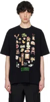 Jw Anderson Diorama Printed T-shirt In Black