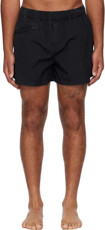 Jw Anderson Black Embroidered Shorts