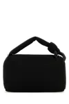 Jw Anderson Borsa A Mano Jwa Puffy In Tessuto Nero Donna In Black