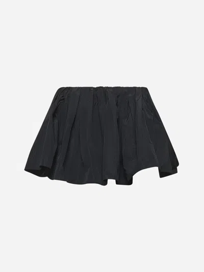 Jw Anderson J.w. Anderson Black Polyester Shorts Skirt