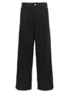 Jw Anderson J.w.anderson 'high Weist Wide Leg' Pants In Black