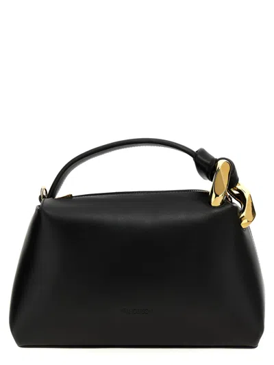 JW ANDERSON BLACK JWA CORNER SHOULDER BAG