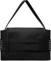 Jw Anderson Black Large Loafer Bag In 999