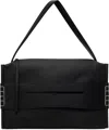 Jw Anderson Black Large Loafer Bag In 999 Black