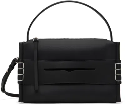 Jw Anderson Black Loafer Bag In 999