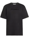 Jw Anderson Logo Embroidered Crewneck T-shirt
